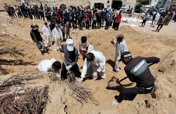 Власти сектора Газа заявили о найденных массовых захоронениях