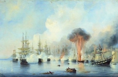 Эта великая победа Русского флота привела к крупнейшему поражению России